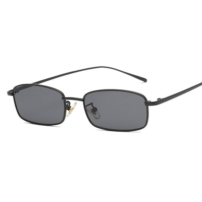 Colorful Mercury Lens Sunglasses with Small Metal Frame