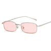 Colorful Mercury Lens Sunglasses with Small Metal Frame