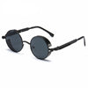 Metal Round Sunglasses with Vintage Charm