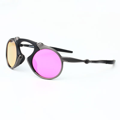 Vintage Sports Polarized Round Sunglasses