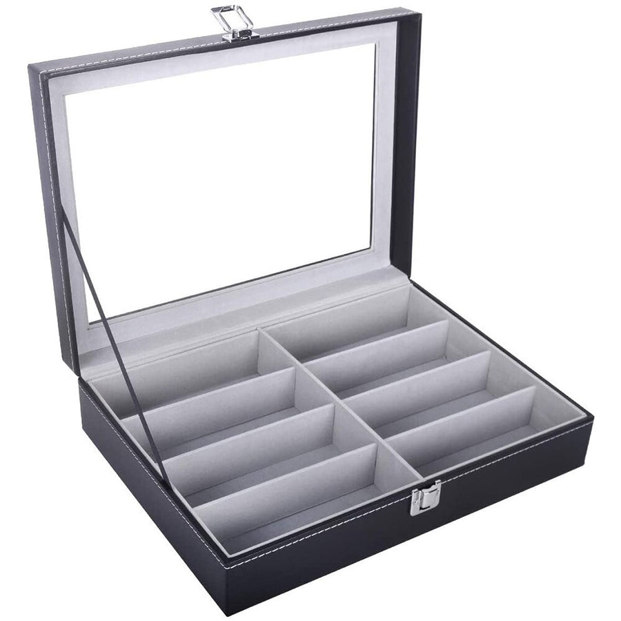 Versatile 8-Slot PU Leather Organizer