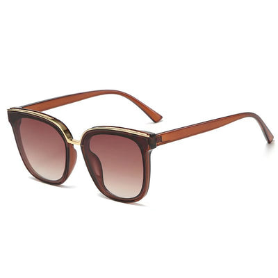 Casual Big Box Round Sunglasses