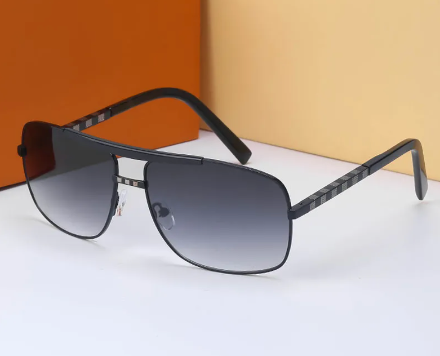 Luxury Metal Framed Sunglasses with UV400 Protection